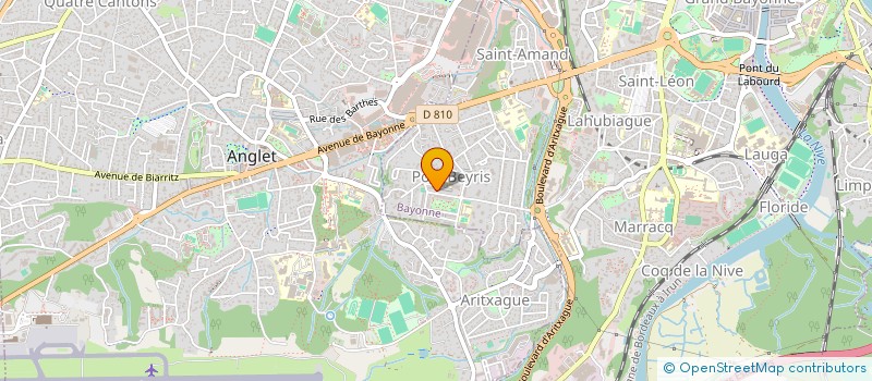 localisation de l'entreprise SCI EZKINA à BAYONNE
