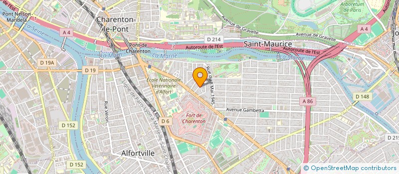 localisation de l'entreprise SCI EZZAHIR ET ALOUI à MAISONS-ALFORT