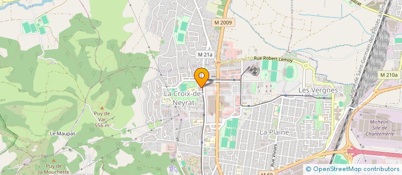 localisation de l'entreprise SCI F 47  CLERMONT-FERRAND