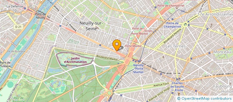 localisation de l'entreprise SCI F A C  NEUILLY-SUR-SEINE