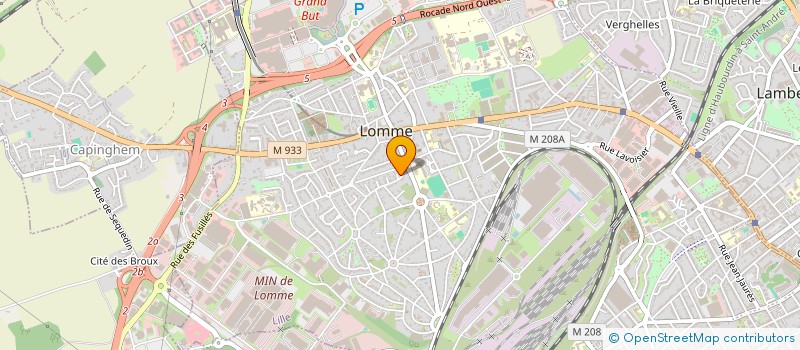 localisation de l'entreprise SCI F.A.C.T à LILLE