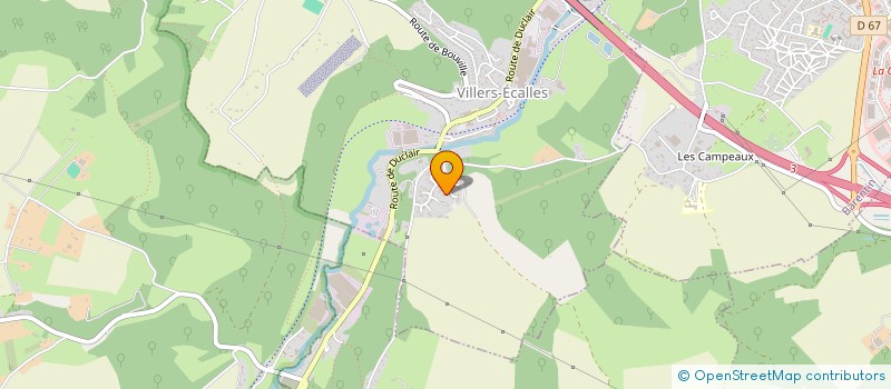 localisation de l'entreprise SCI F.A.G  VILLERS-ECALLES