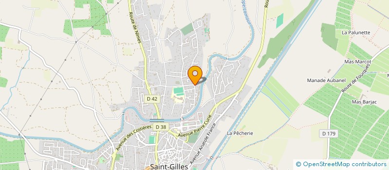localisation de l'entreprise SCI F&A IMMO  SAINT-GILLES