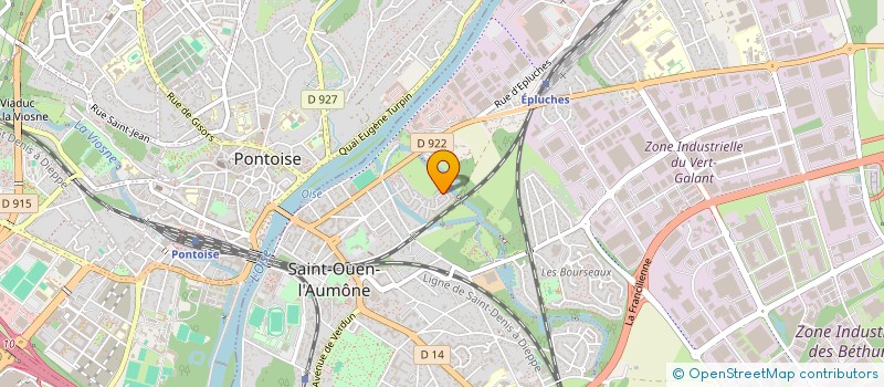localisation de l'entreprise SCI F.A.M à SAINT-OUEN-L'AUMONE