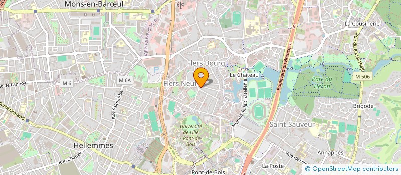 localisation de l'entreprise SCI F.A.P. à VILLENEUVE-D'ASCQ