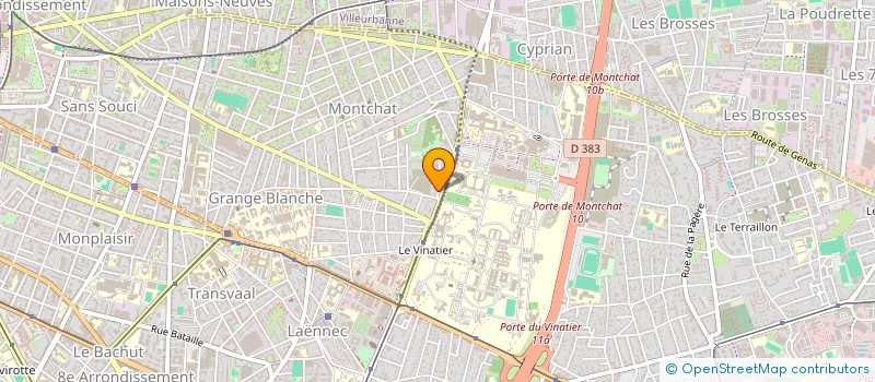 localisation de l'entreprise SCI F.A.R  LYON