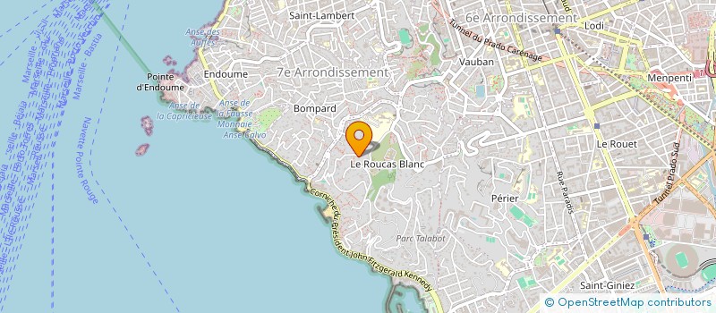 localisation de l'entreprise SCI F & B 2 à MARSEILLE