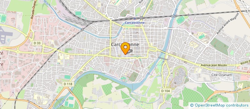 localisation de l'entreprise SCI F B à CARCASSONNE