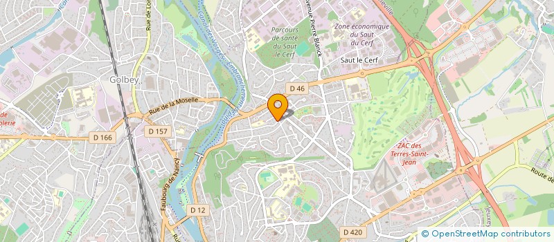 localisation de l'entreprise SCI F.B. à EPINAL