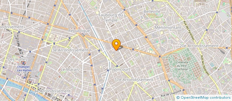 localisation de l'entreprise SCI F.B.A.S.  PARIS