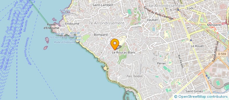 localisation de l'entreprise SCI F & B1 à MARSEILLE