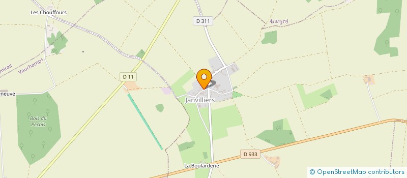 localisation de l'entreprise SCI F.C.  MONTMIRAIL