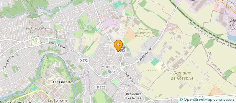 localisation de l'entreprise SCI F&C DAVASSE  MANDRES-LES-ROSES