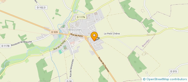 localisation de l'entreprise SCI F.C.G. à BREZOLLES