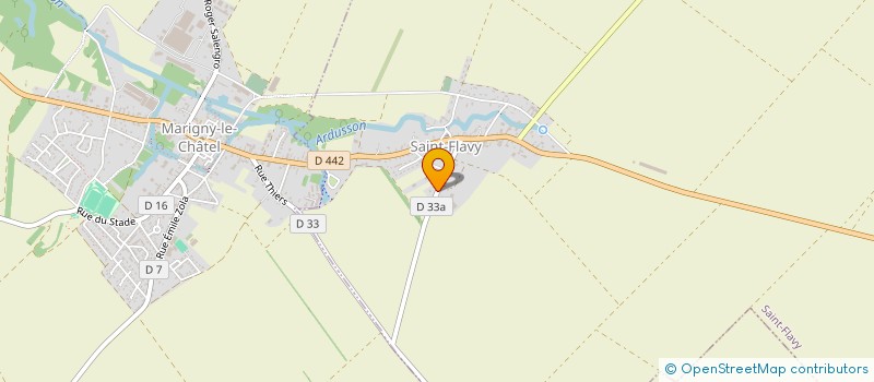 localisation de l'entreprise SCI F.C.H  SAINT-FLAVY