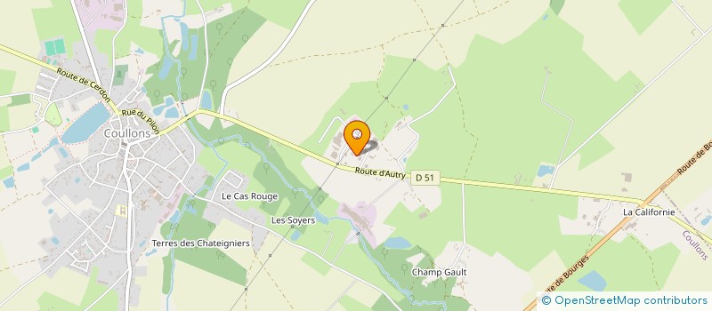 localisation de l'entreprise SCI F.C.L. à COULLONS