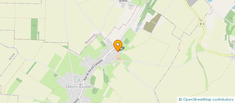 localisation de l'entreprise SCI F.C.M  MONS-BOUBERT