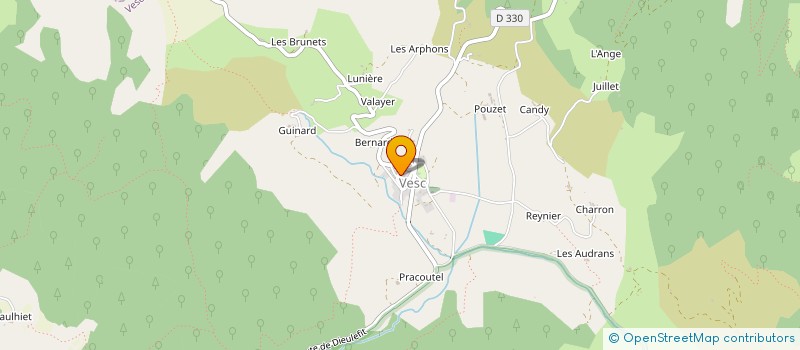 localisation de l'entreprise SCI F.C.T.E  VESC