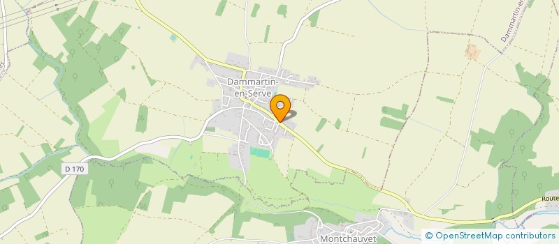 localisation de l'entreprise SCI F.D.A.L  DAMMARTIN-EN-SERVE