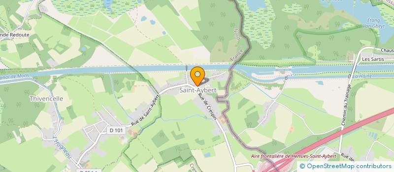 localisation de l'entreprise SCI F.D.K.M à SAINT-AYBERT