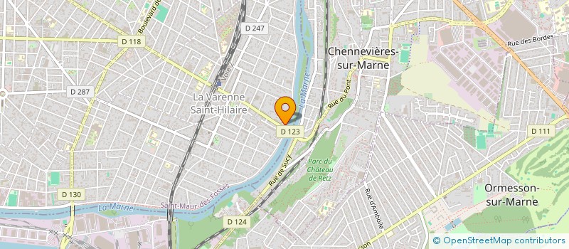 localisation de l'entreprise SCI  F D P à SAINT-MAUR-DES-FOSSES