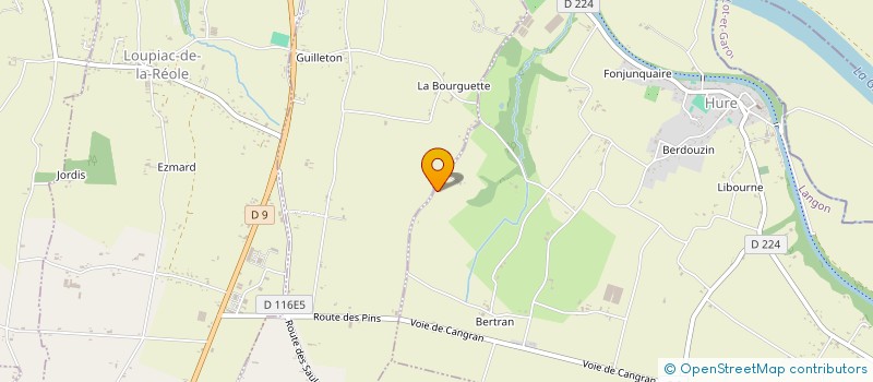 localisation de l'entreprise SCI F.D.P.IMMO  HURE