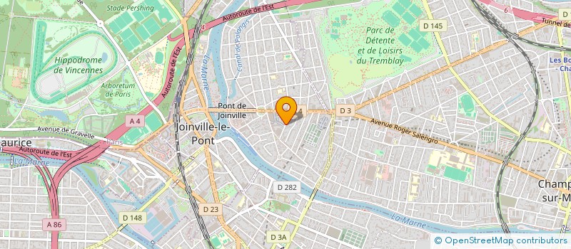 localisation de l'entreprise SCI F.D.T à JOINVILLE-LE-PONT