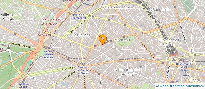 localisation de l'entreprise SCI F E A W  PARIS