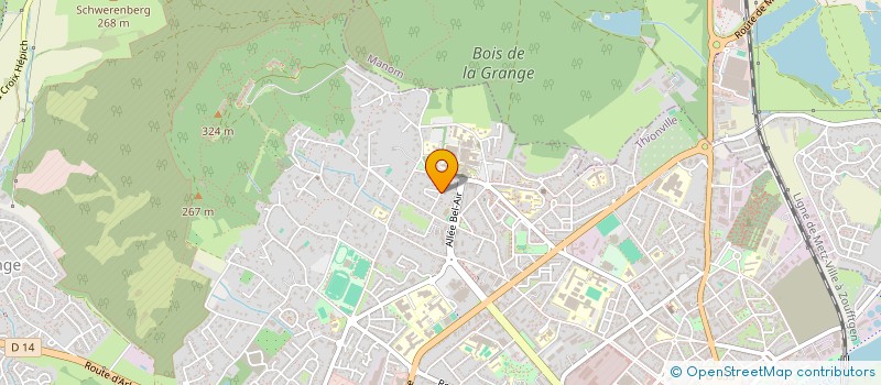 localisation de l'entreprise SCI F&E IMMOBILIER à THIONVILLE