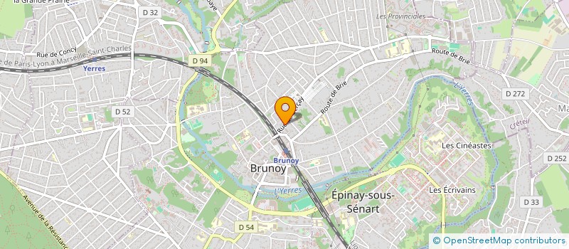 localisation de l'entreprise SCI F.E.L.I. à BRUNOY