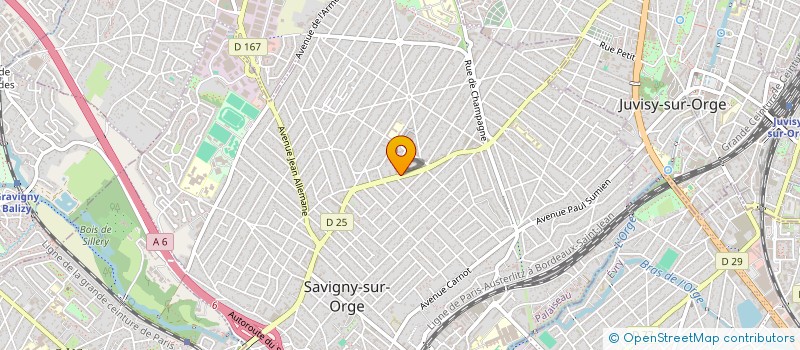 localisation de l'entreprise SCI F.E.R. à SAVIGNY-SUR-ORGE