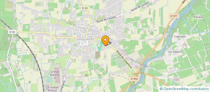 localisation de l'entreprise SCI F ET I  JONQUIERES