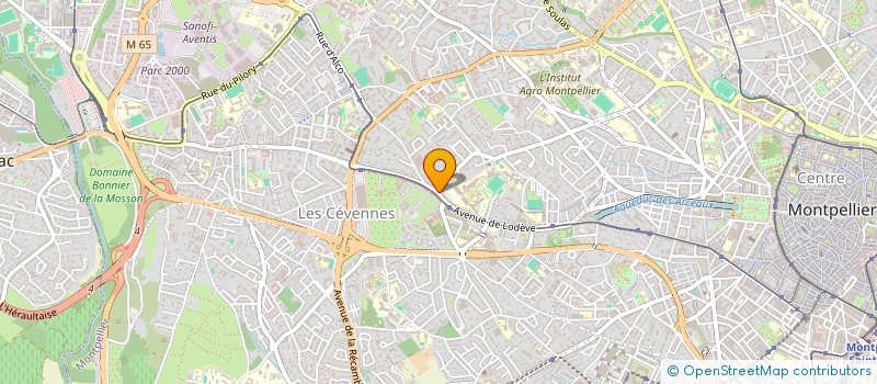 localisation de l'entreprise SCI F.F.A à MONTPELLIER