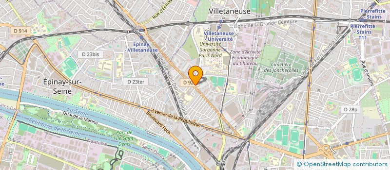 localisation de l'entreprise SCI F.F.B à VILLETANEUSE
