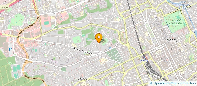 localisation de l'entreprise SCI F&F MIKUSEK  NANCY