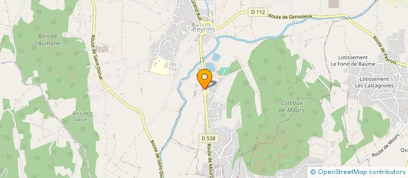 localisation de l'entreprise SCI  F.G.A.M. IMMO  PEYRINS