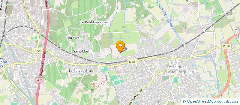 localisation de l'entreprise SCI F.G.E.N  ENTRAIGUES-SUR-LA-SORGUE