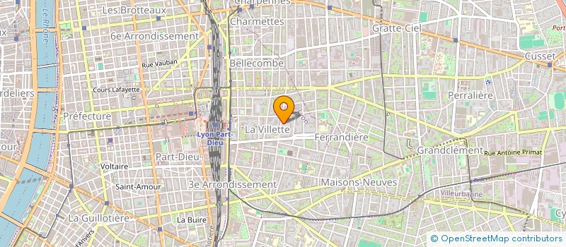 localisation de l'entreprise SCI F G R DEVELOPMENT  LYON