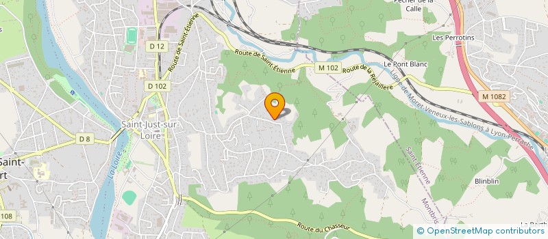 localisation de l'entreprise SCI F H G P  SAINT-JUST-SAINT-RAMBERT