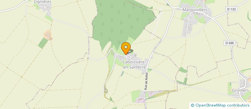 localisation de l'entreprise SCI F H M P à GUERBIGNY