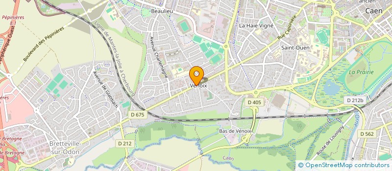 localisation de l'entreprise SCI F. HAMEL à CAEN