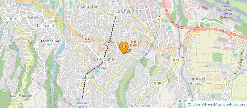 localisation de l'entreprise SCI F HPS  SAINT-DENIS