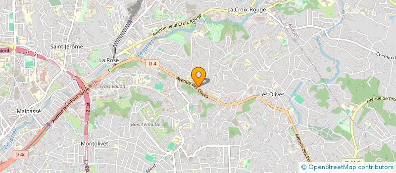 localisation de l'entreprise SCI F J à MARSEILLE