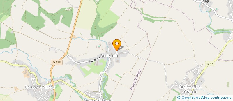 localisation de l'entreprise SCI F.JC.INVEST  ROUSSY-LE-VILLAGE