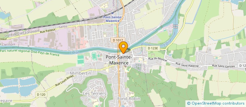 localisation de l'entreprise SCI F-L  PONT-SAINTE-MAXENCE