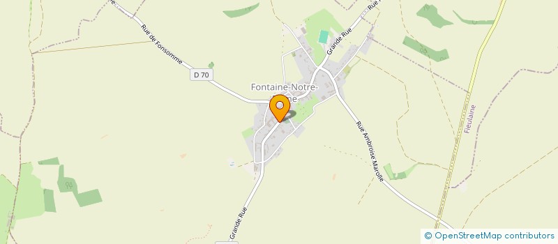 localisation de l'entreprise SCI F.L à FONTAINE-NOTRE-DAME