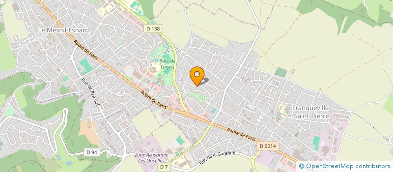 localisation de l'entreprise SCI F.L.A.  FRANQUEVILLE-SAINT-PIERRE