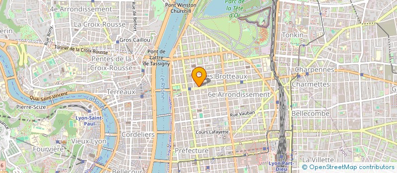 localisation de l'entreprise SCI F.L. AJON  LYON