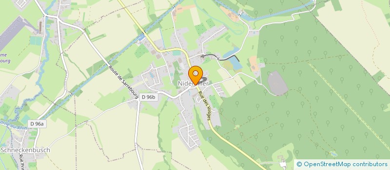 localisation de l'entreprise SCI F.L.B  NIDERVILLER