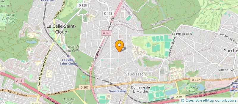 localisation de l'entreprise SCI F L C à VAUCRESSON